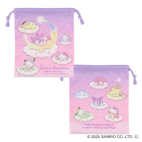 3枚組巾着S（サンリオキャラクターズ）