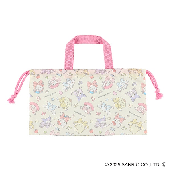 2枚組マチ付き巾着（サンリオキャラクターズA）