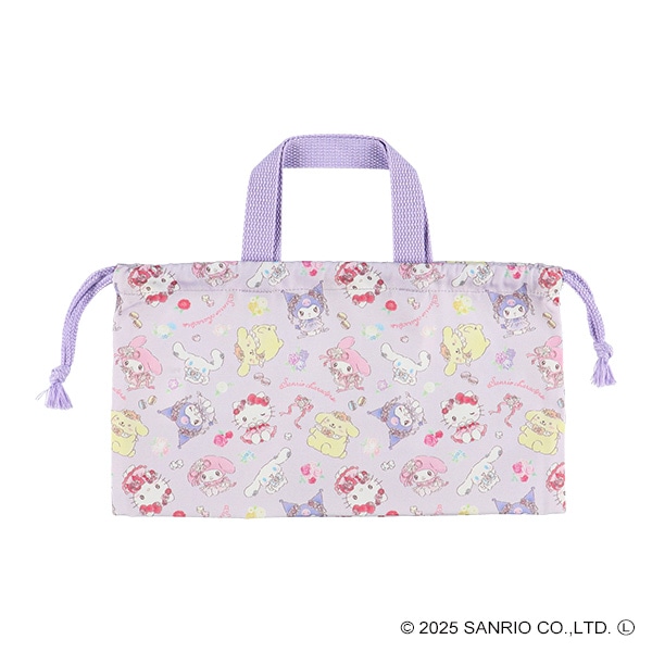 2枚組マチ付き巾着（サンリオキャラクターズA）