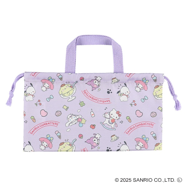 2枚組マチ付き巾着（サンリオキャラクターズB）