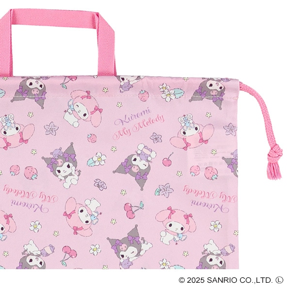 巾着L（マイメロディ&クロミ）