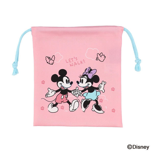 3枚組巾着S（ミニーマウス）