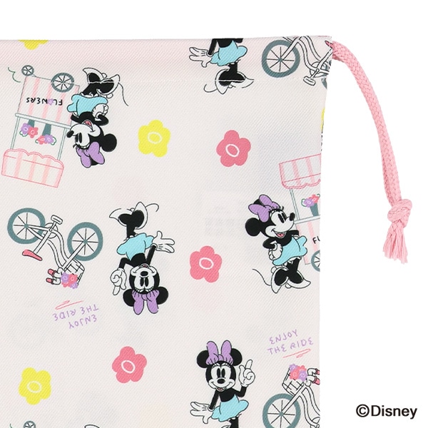 巾着M（ミニーマウス）