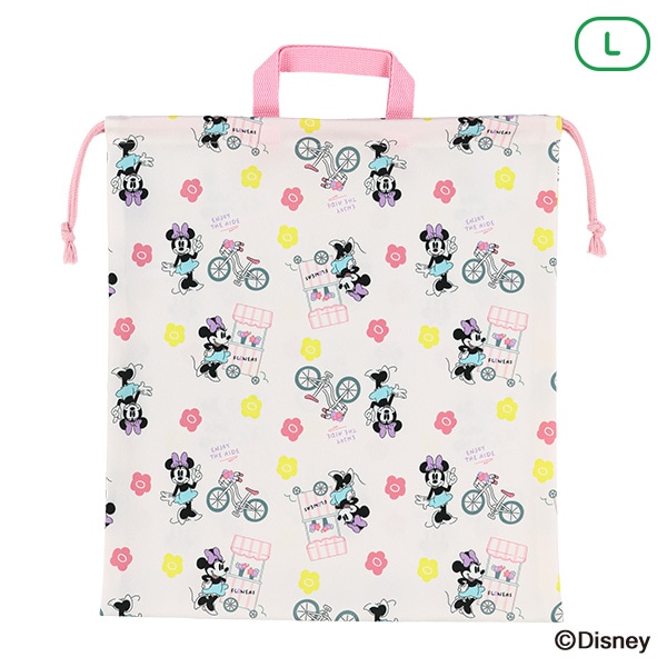 巾着L（ミニーマウス）