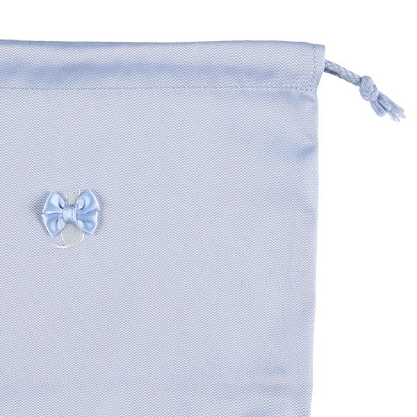 巾着M（ねこ花柄）