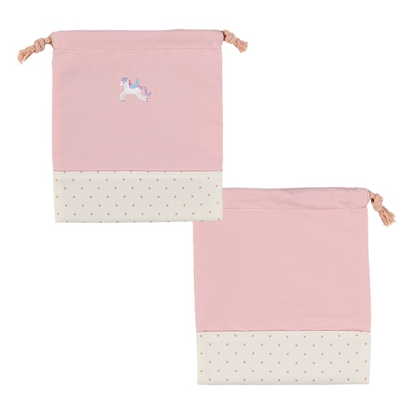 3枚組巾着S（ユニコーン）