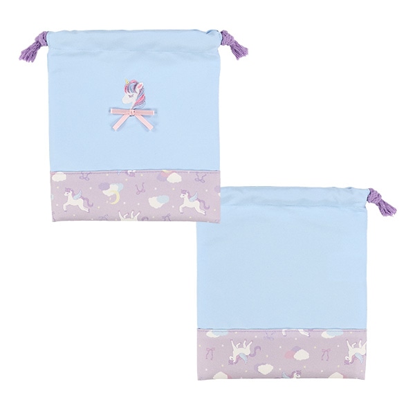 3枚組巾着S（ユニコーン）