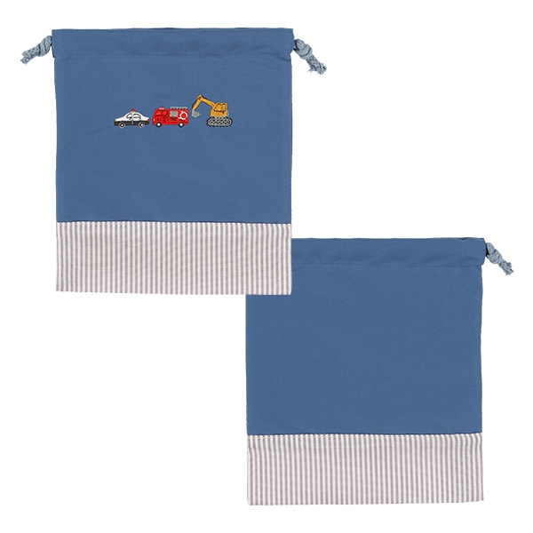 3枚組巾着S（くるま）