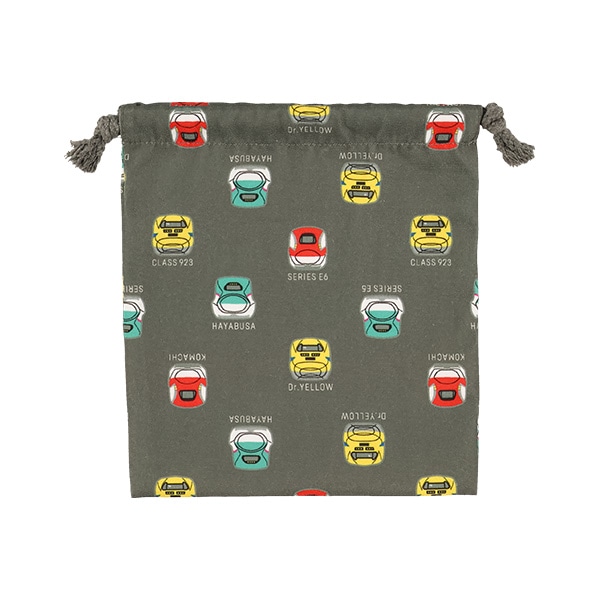 3枚組巾着S（新幹線）