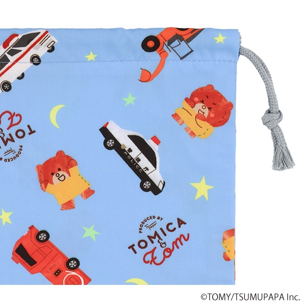 巾着L（トミカとトム）