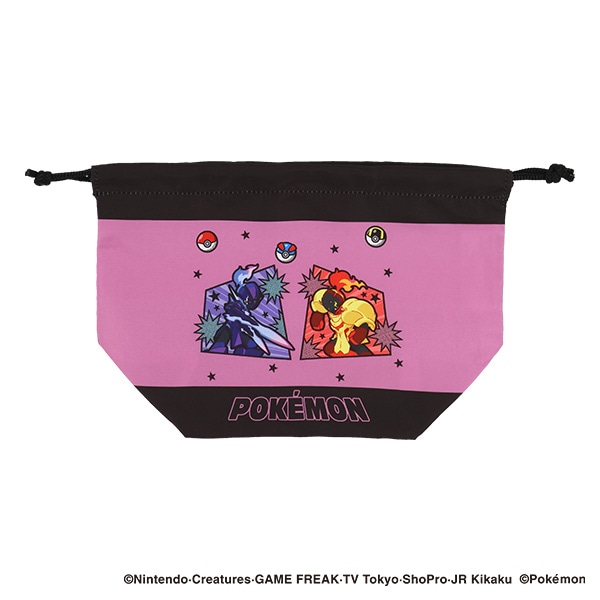 2枚組マチ付き巾着（ポケモン）