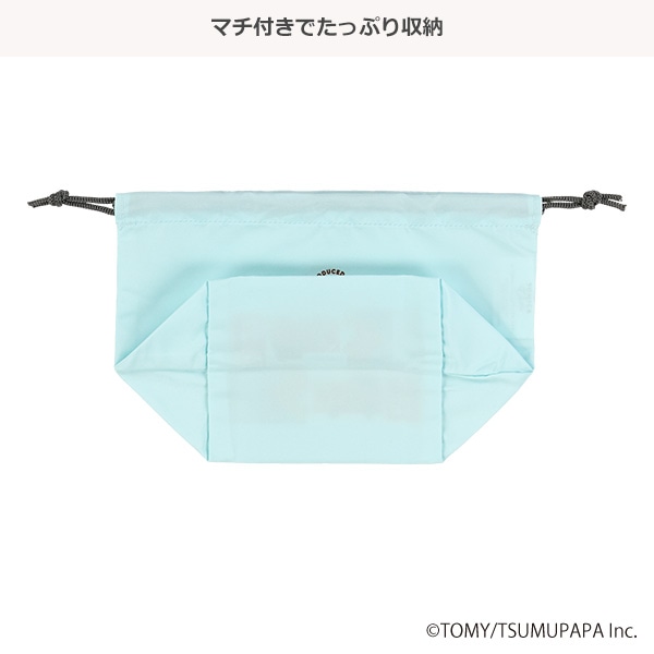 2枚組マチ付き巾着（トミカとトム）