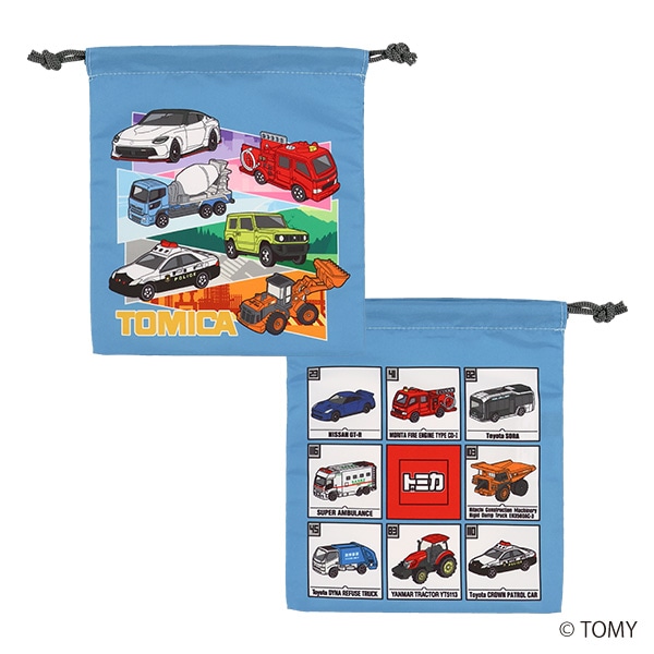 3枚組巾着S（トミカ）