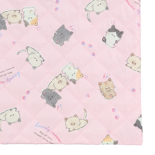 キルトレッスンバッグ（ねこ）