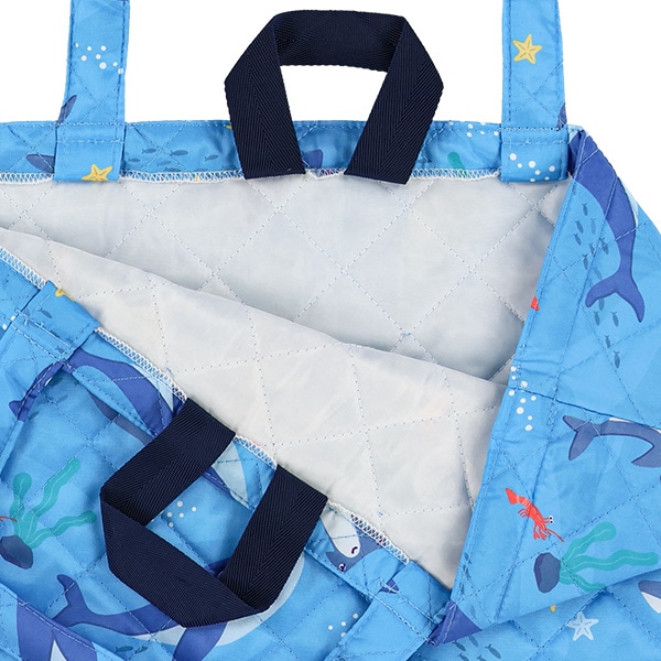 キルトレッスンバッグ（海の生き物）