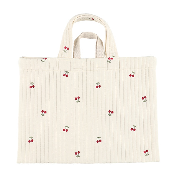 イブルレッスンバッグ（チェリー・オフホワイト）