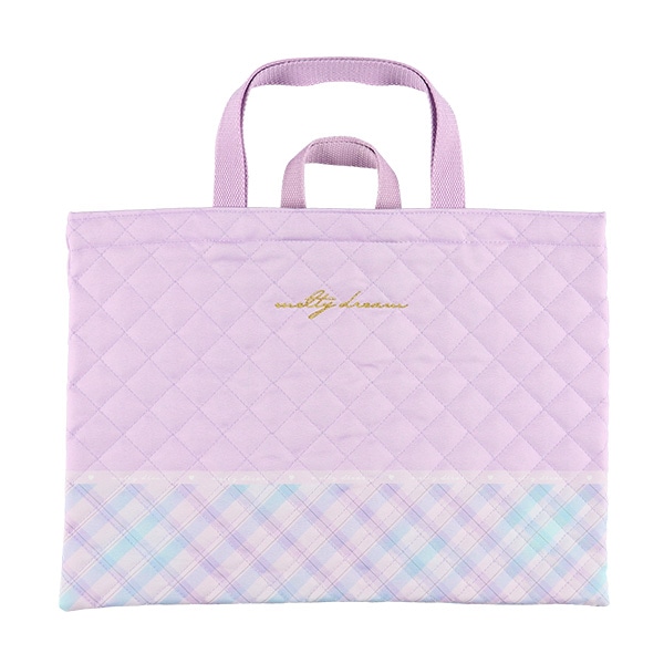 キルトレッスンバッグ（パープル）