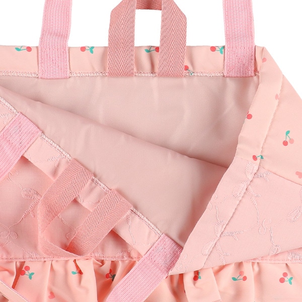 レッスンバッグ（リボンチェリー）