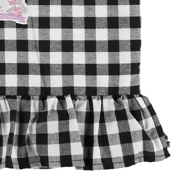 レッスンバッグ（ギンガムフリル）