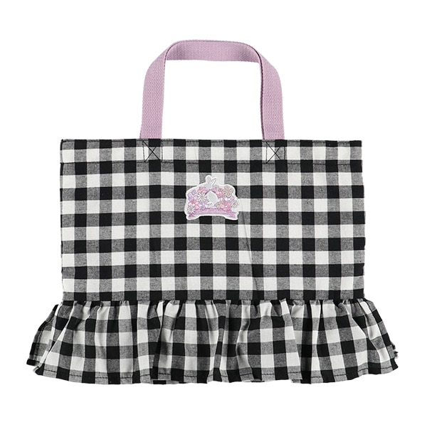 レッスンバッグ（ギンガムフリル）