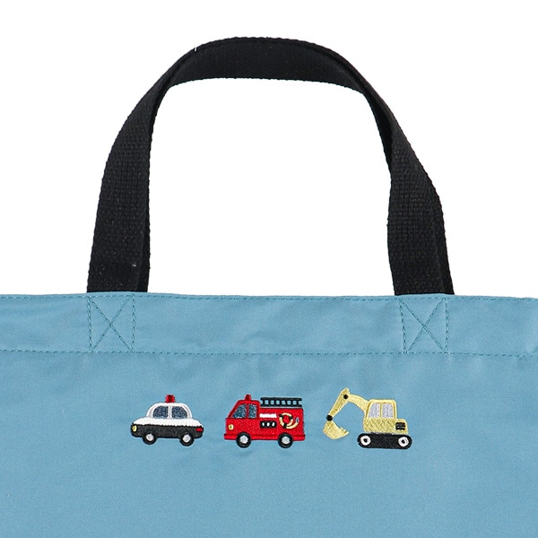 レッスンバッグ（3点刺繍くるま）