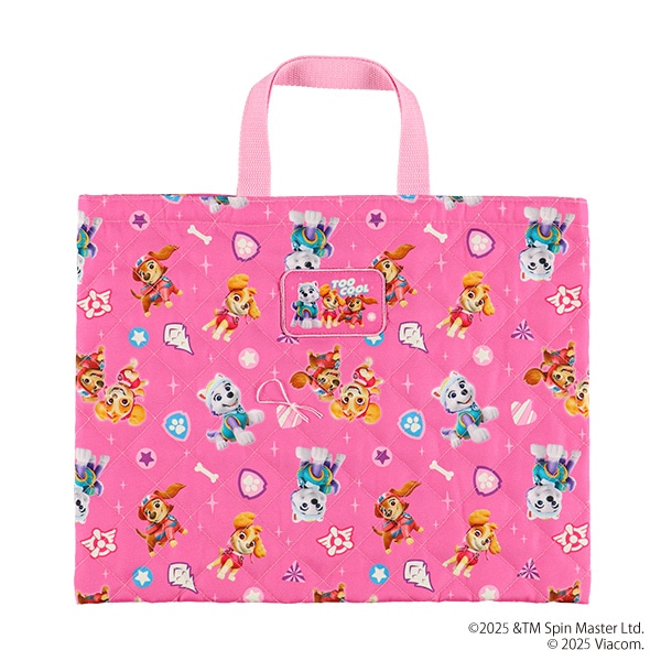 キルトレッスンバッグ（パウパトロール・ピンク）