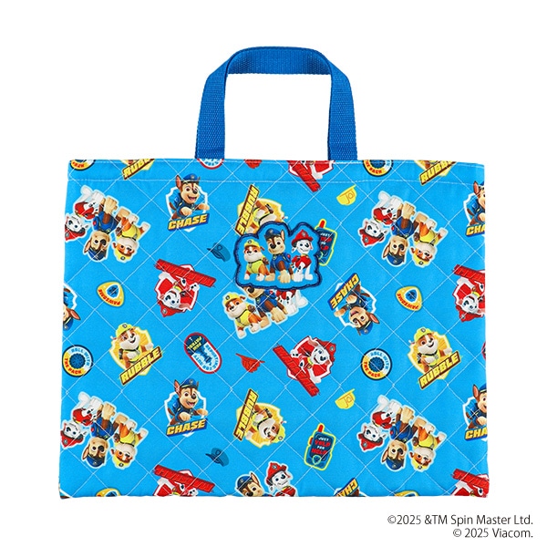キルトレッスンバッグ（パウパトロール・ブルー）