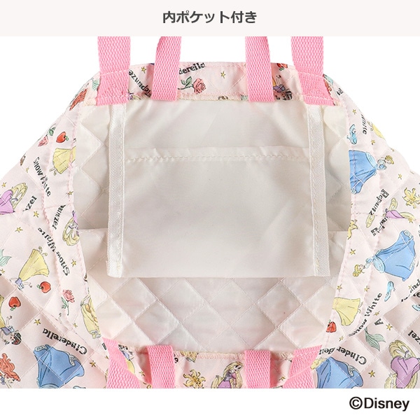キルトレッスンバッグ（ディズニープリンセス）