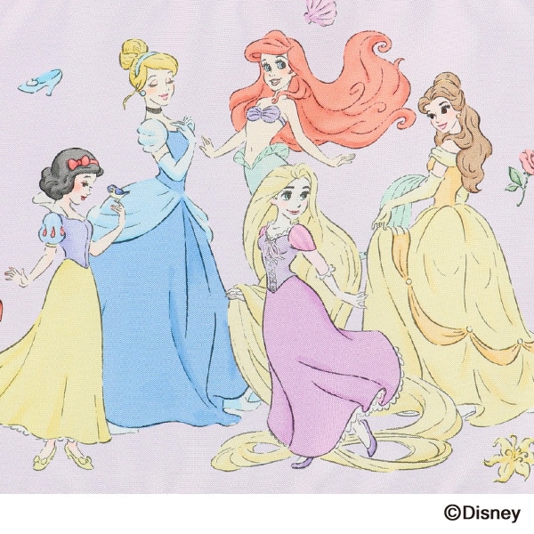 パネルレッスンバッグ（ディズニープリンセス）