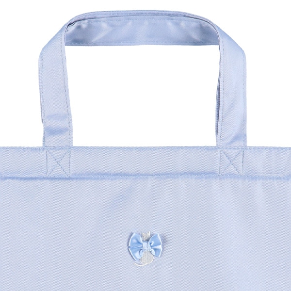 ショルダー紐付きレッスンバッグ（ねこ花柄）