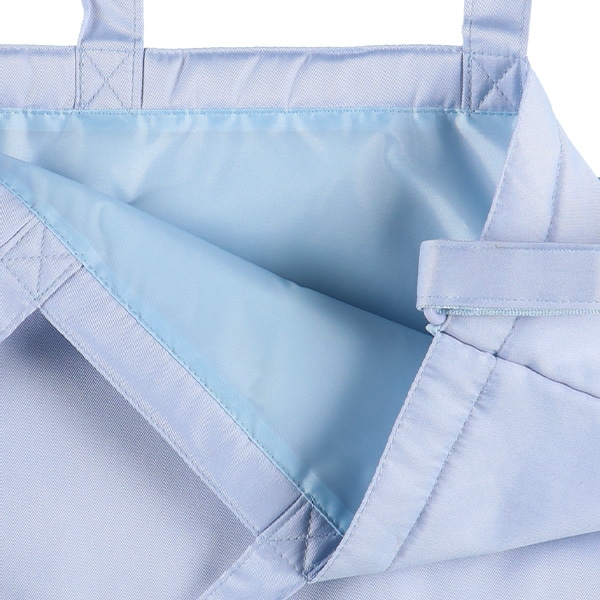 ショルダー紐付きレッスンバッグ（ねこ花柄）