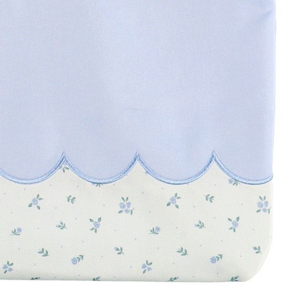 ショルダー紐付きレッスンバッグ（ねこ花柄）