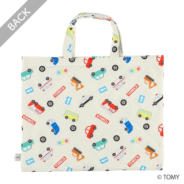 キルトレッスンバッグ（トミカ・オフホワイト）
