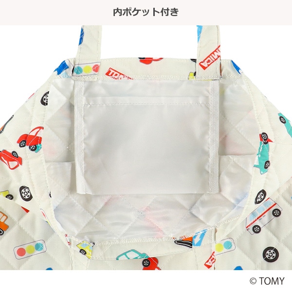 キルトレッスンバッグ（トミカ・オフホワイト）