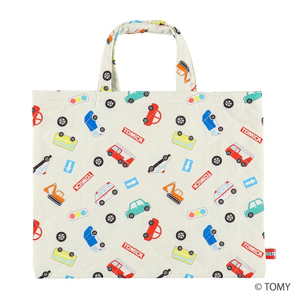 キルトレッスンバッグ（トミカ・オフホワイト）