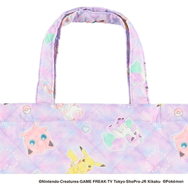 キルトレッスンバッグ（ポケモン・パープル）