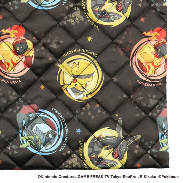 キルトレッスンバッグ（ポケモン・ブラック）