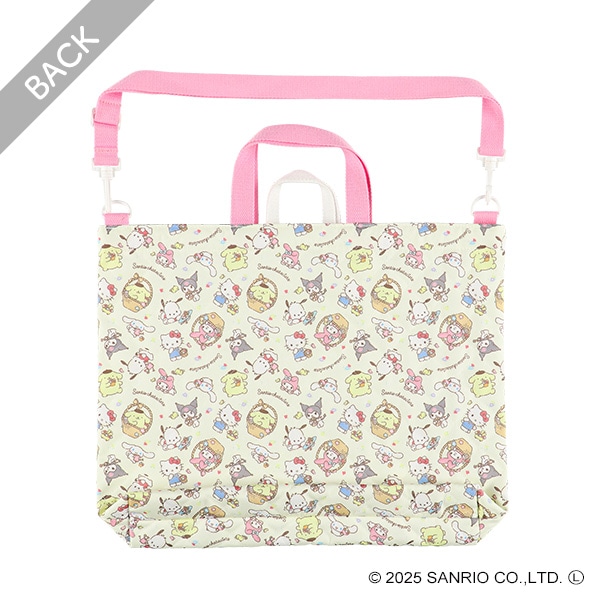 ショルダー付きキルトレッスンバッグ大（サンリオキャラクターズ）