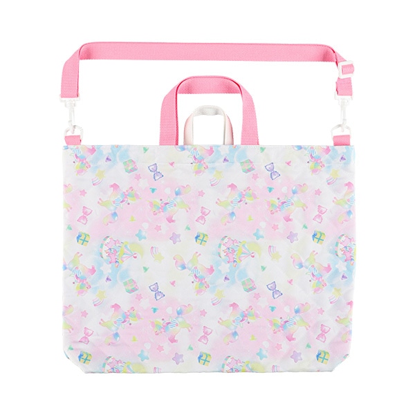 ショルダー付きキルトレッスンバッグ大（ユニコーン）