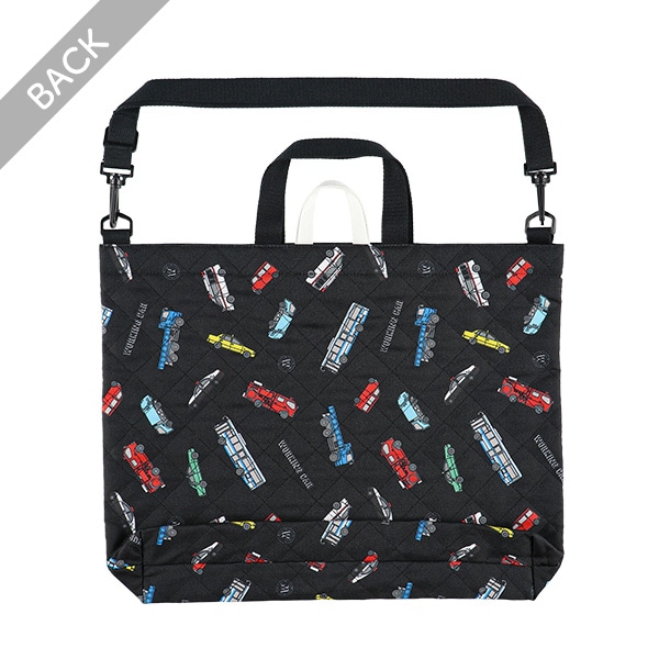 ショルダー付きキルトレッスンバッグ大（ワーキングカー）