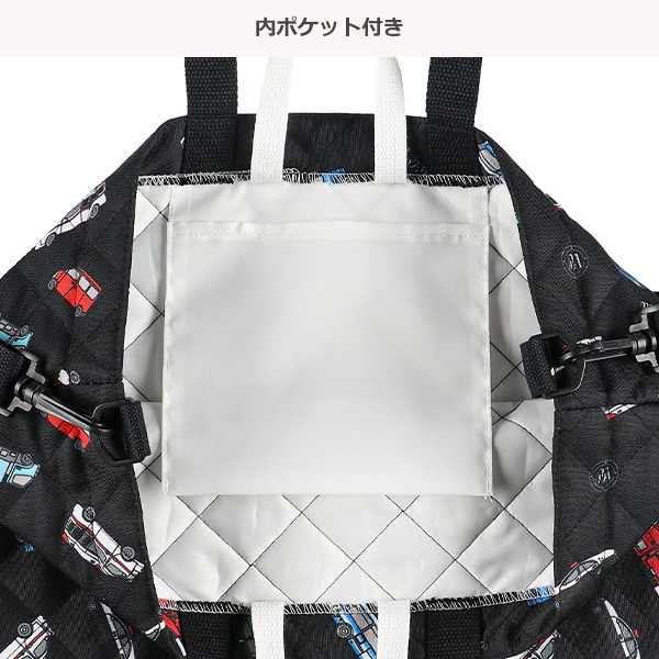 ショルダー付きキルトレッスンバッグ大（ワーキングカー）