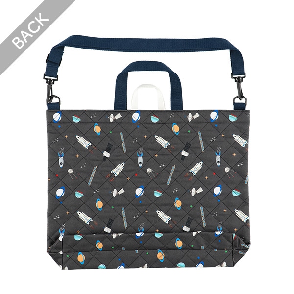 ショルダー付きキルトレッスンバッグ大（スペース）