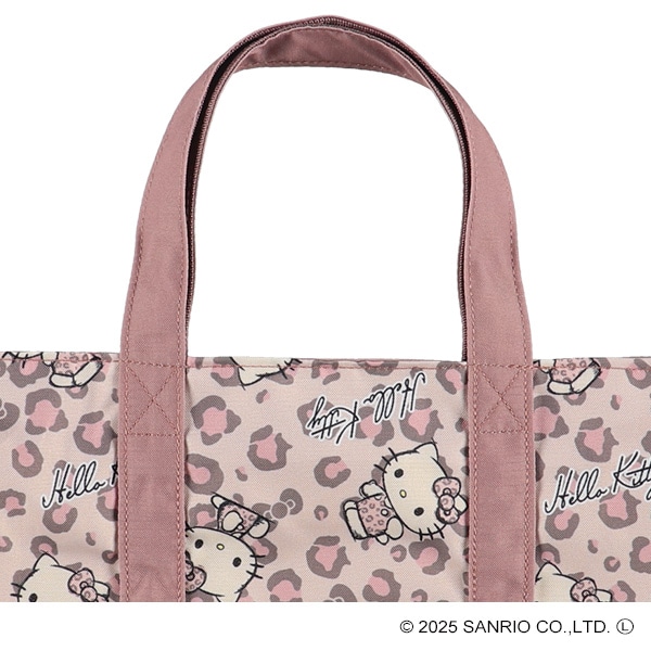 2WAYトートバッグ（ハローキティ・ヒョウ柄）