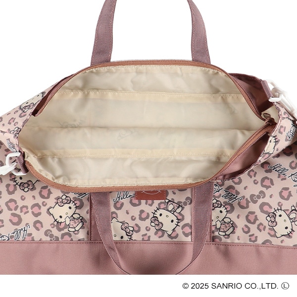 2WAYトートバッグ（ハローキティ・ヒョウ柄）