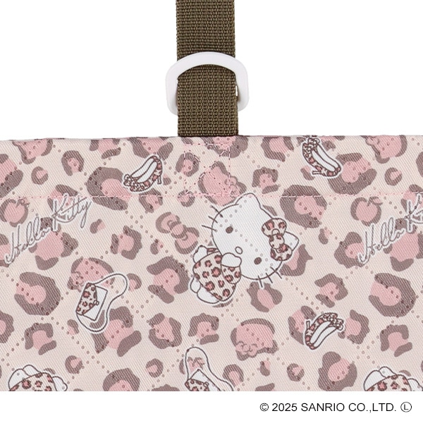 シューズバッグ（ハローキティ・ヒョウ柄）