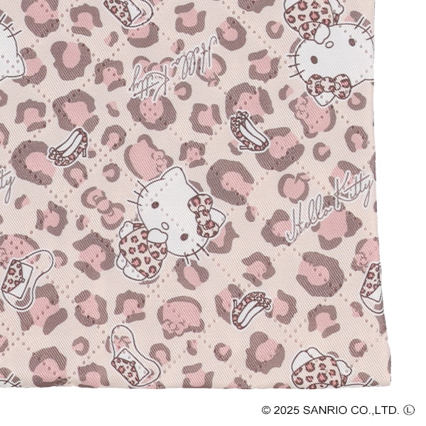 シューズバッグ（ハローキティ・ヒョウ柄）