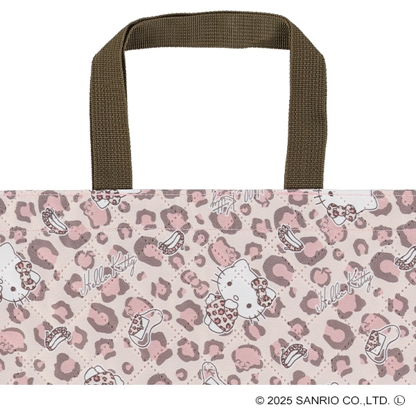 レッスンバッグ（ハローキティ・ヒョウ柄）