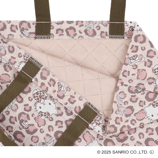 レッスンバッグ（ハローキティ・ヒョウ柄）