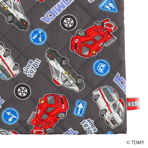 キルトレッスンバッグ大（トミカ・ダークグレー）