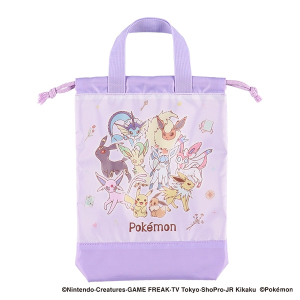 シューズバッグ（ポケモン・パープル）